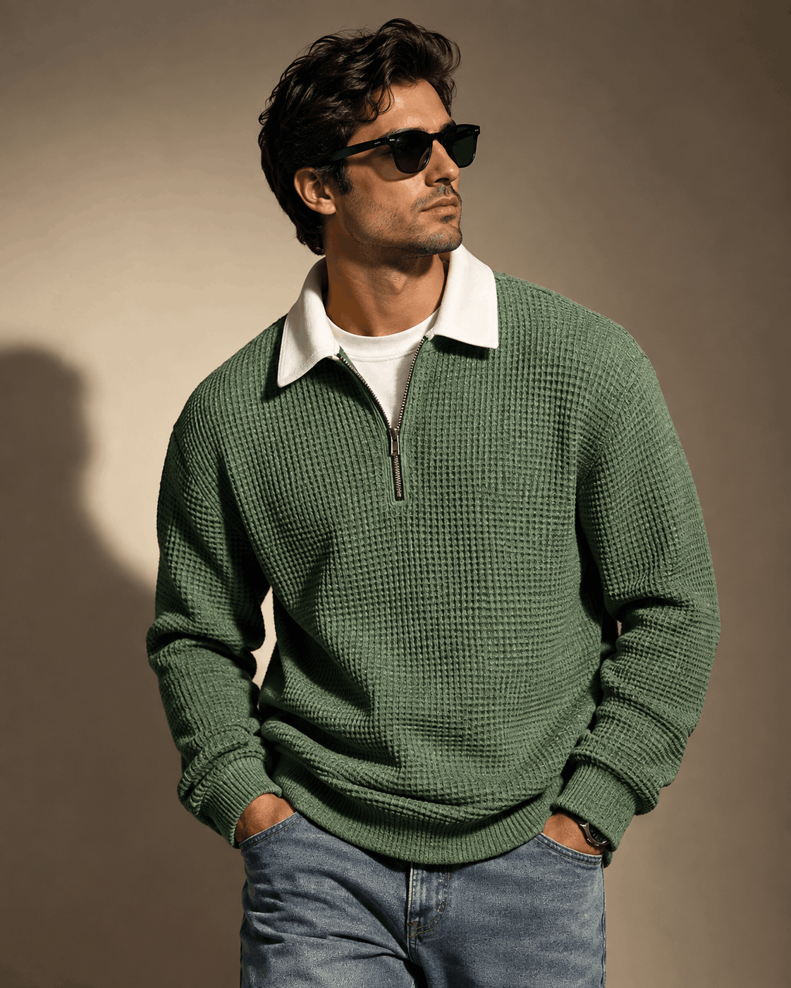 ASMA Verde Quarter-Zip
